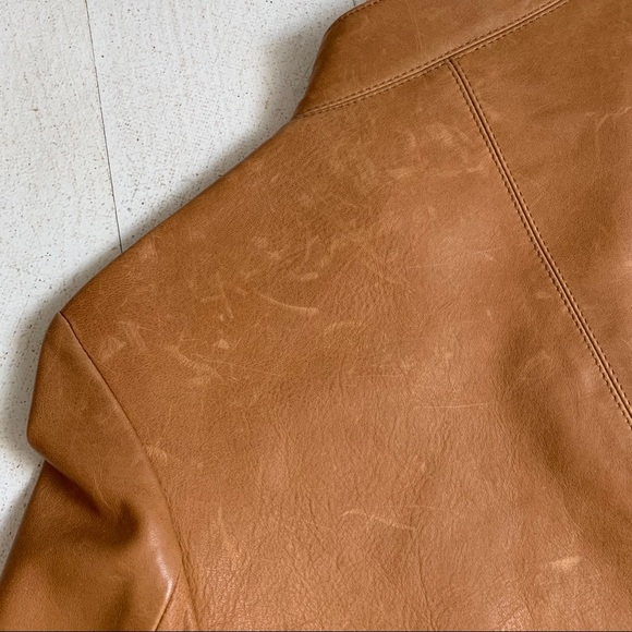 Figue | Butterscotch Leather Jacket - Picture 7 of 8